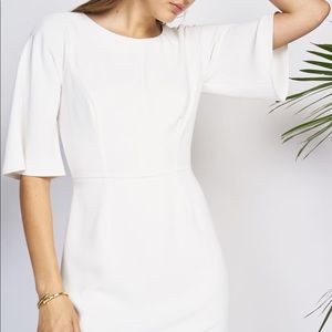 Amanda Uprichard White Midi Dress